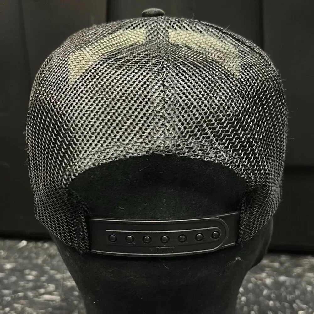 Made of Mountains WILD Tree Kid Trucker Cap Hat Adjustable Snapback Mesh Black W